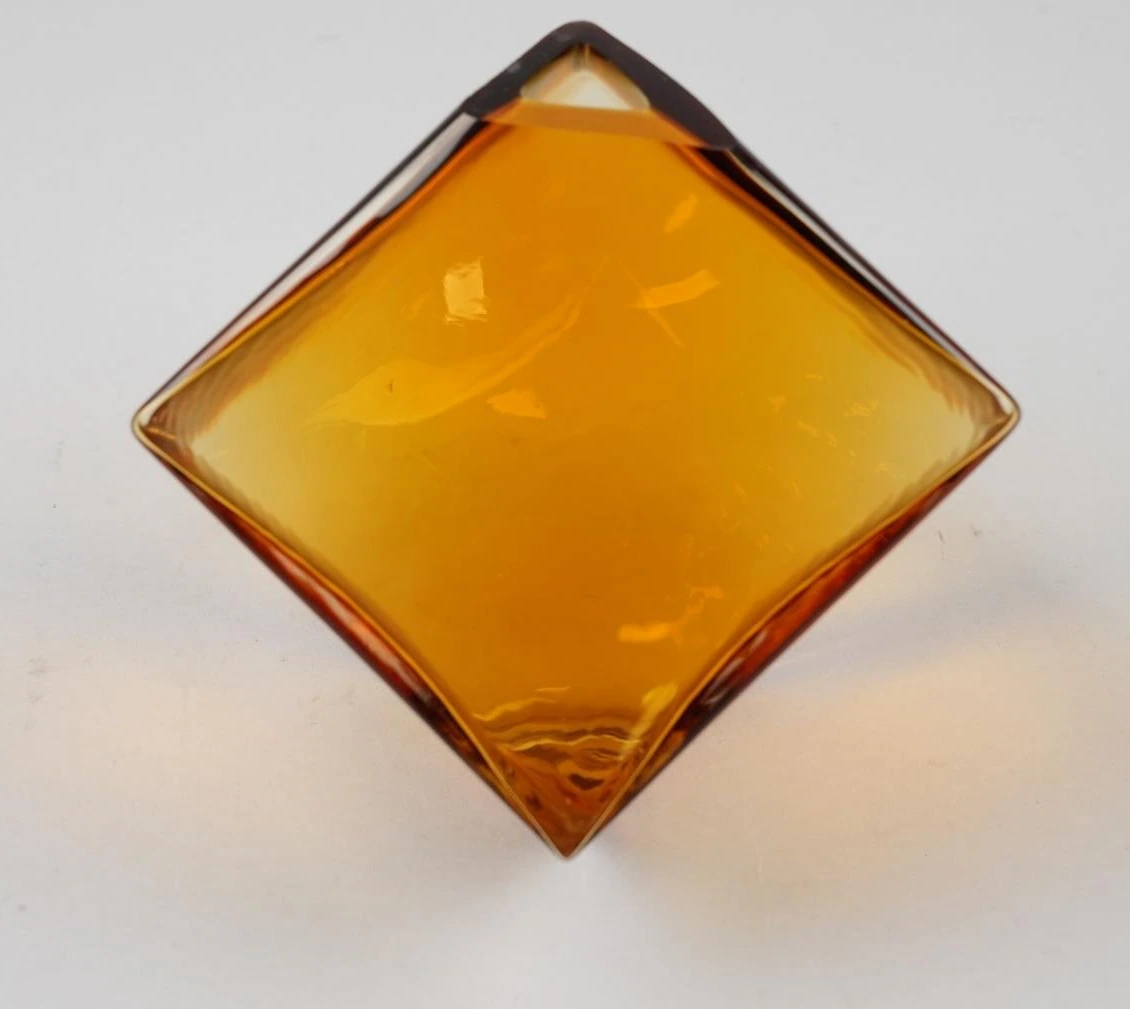 Ice cube Square shape Glass Vase 16x3x5 cm